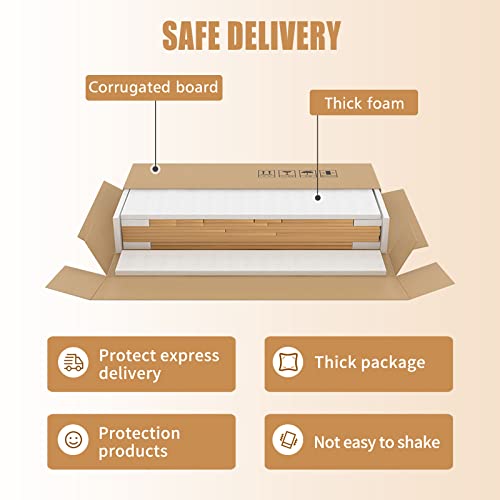 Kumiunion Brown Shoe Cabinet For Entryway With 3 Flip Doors & Adjustable Shelf, Narrow Shoe Storage Cabinet Of Wood, Modern Free Standing Shoe Organizer Rack, Walnut Brown #TOP6