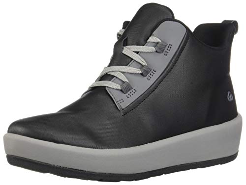 Clarks Women's Step North Mid Ankle Boot, Black Synthetic, 85 M US