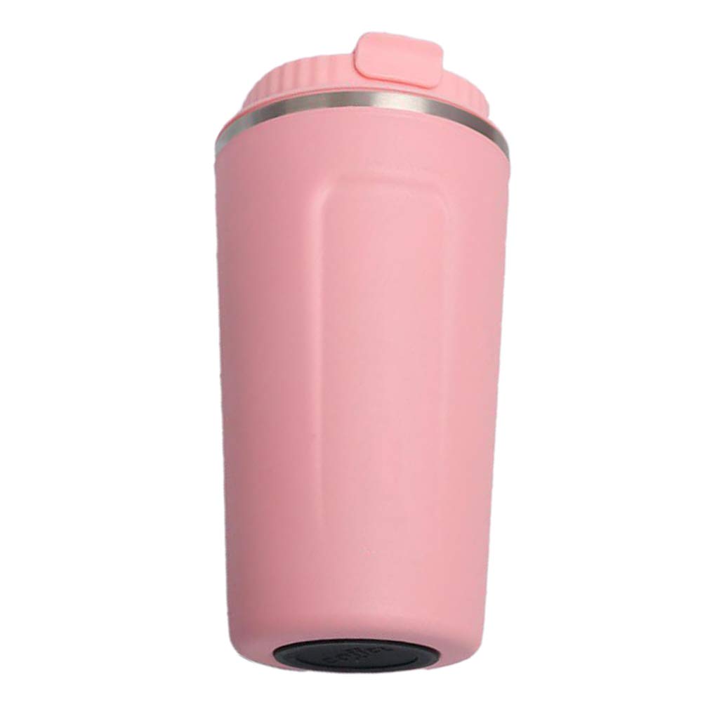 Buy Vacuum Insulated Water Bottle for coffee Travel Coffee Mug Pink