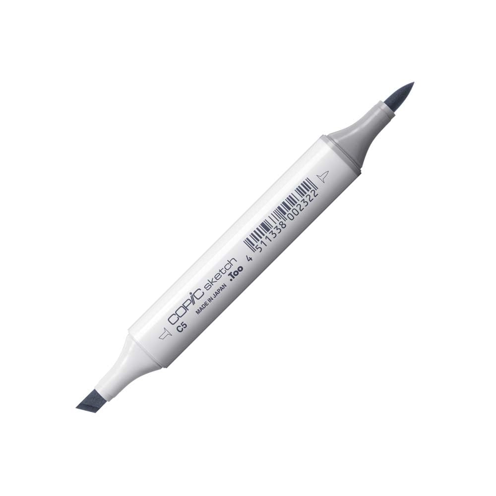 Copic Markers C5-Sketch, Cool Gray