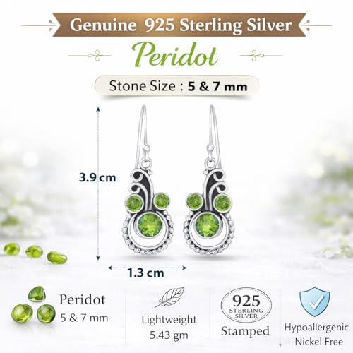 Image of 925 Sterling Silver Earrings | Women and Girls |Gifts For Mother | Gifts For Christmas | With Certificate of Authenticity and 925 Stamp | 6 Month Warranty*