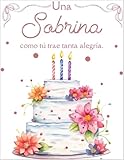 Feliz Cumpleanos Sobrina - Happy Birthday to Niece in Spanish Espanol Greeting Card - Hoy es un dia para sentirte celebrada, apreciada y muy querida