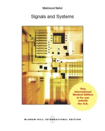 Signals & Systems (Asia Higher Education Engineering/Computer Science Electrical Engineering) Signals & Systems (Asia Higher Education Engineering/Computer Science Electrical Engineering)
