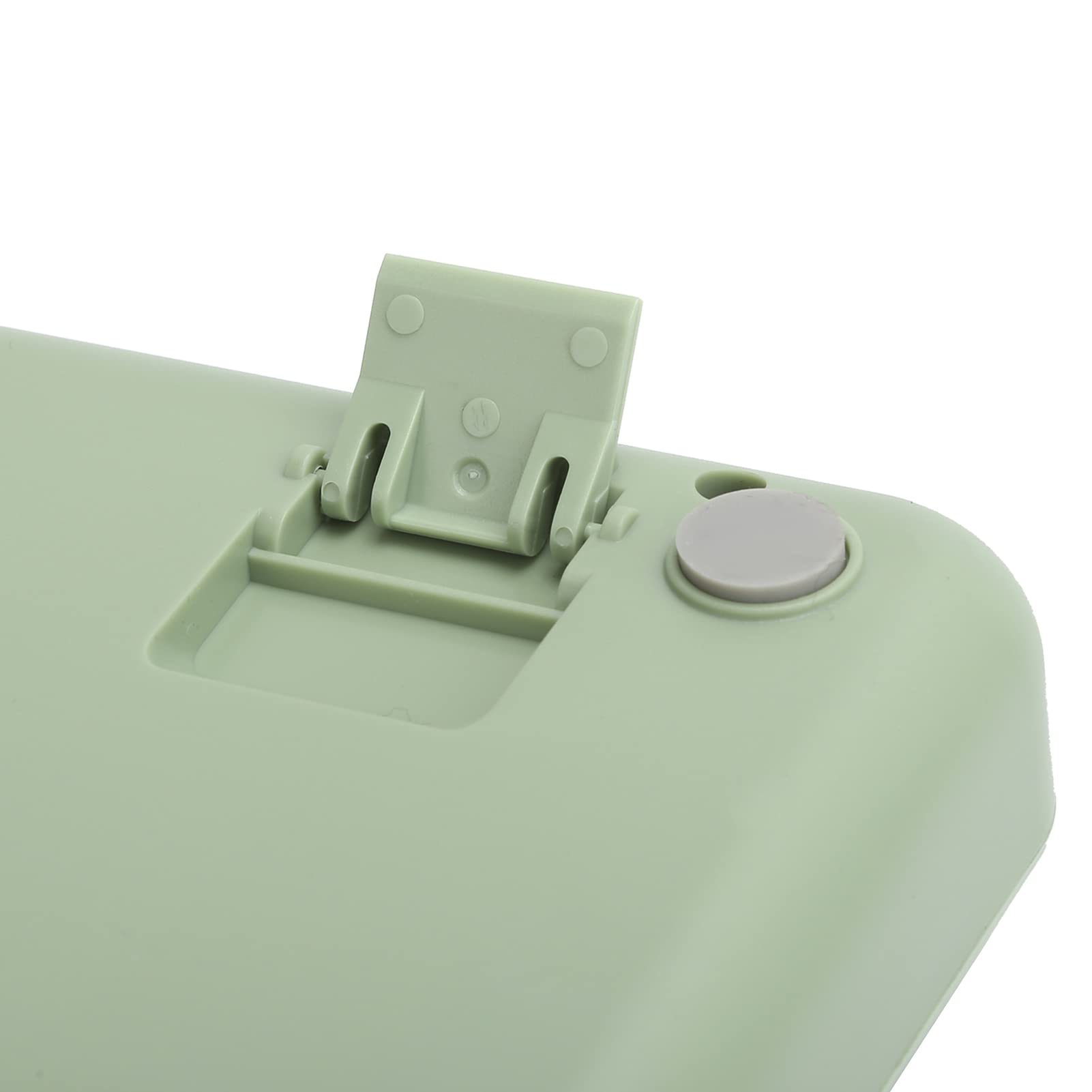 Set aus kabelloser Tastatur und Maus, leise, langlebig, ergonomisch, leise, diskret, 104 Tasten im Retro-Stil, abgerundet, mit USB-Empfänger, Pastellgrün, für XP/Win7/Win8/Win10
