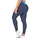 WWricotta Legging Gainant Taille Haute - Anti-Cellulite Gym Fitness Course Pantalon De Compression Pantalon De Course Actif Pantalon Stretch Extensible Femme Seamless Leggings