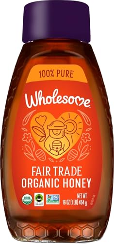 ★Wholesome Sweeteners Organic Honey, 16oz