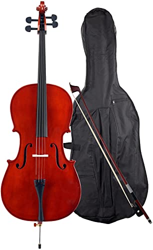 Violoncello con Fondo e Face in Acero, Top in Abete e Componenti in Palissandro