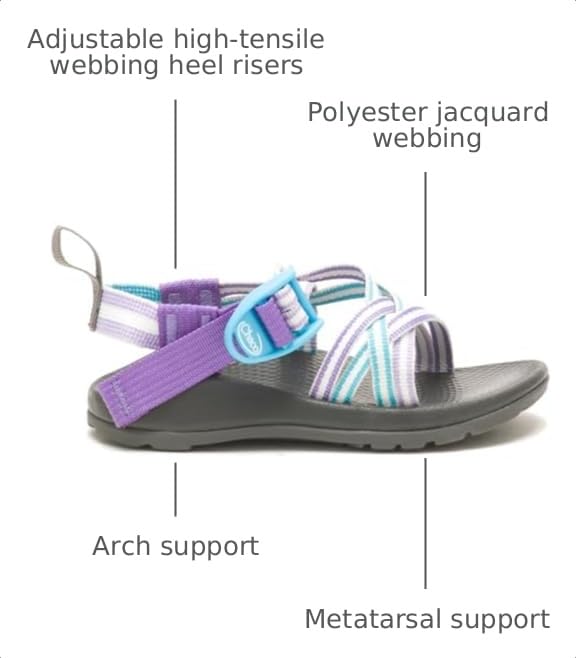 Image of Chaco Kids' ZX1 Ecotread Athletic Sandals