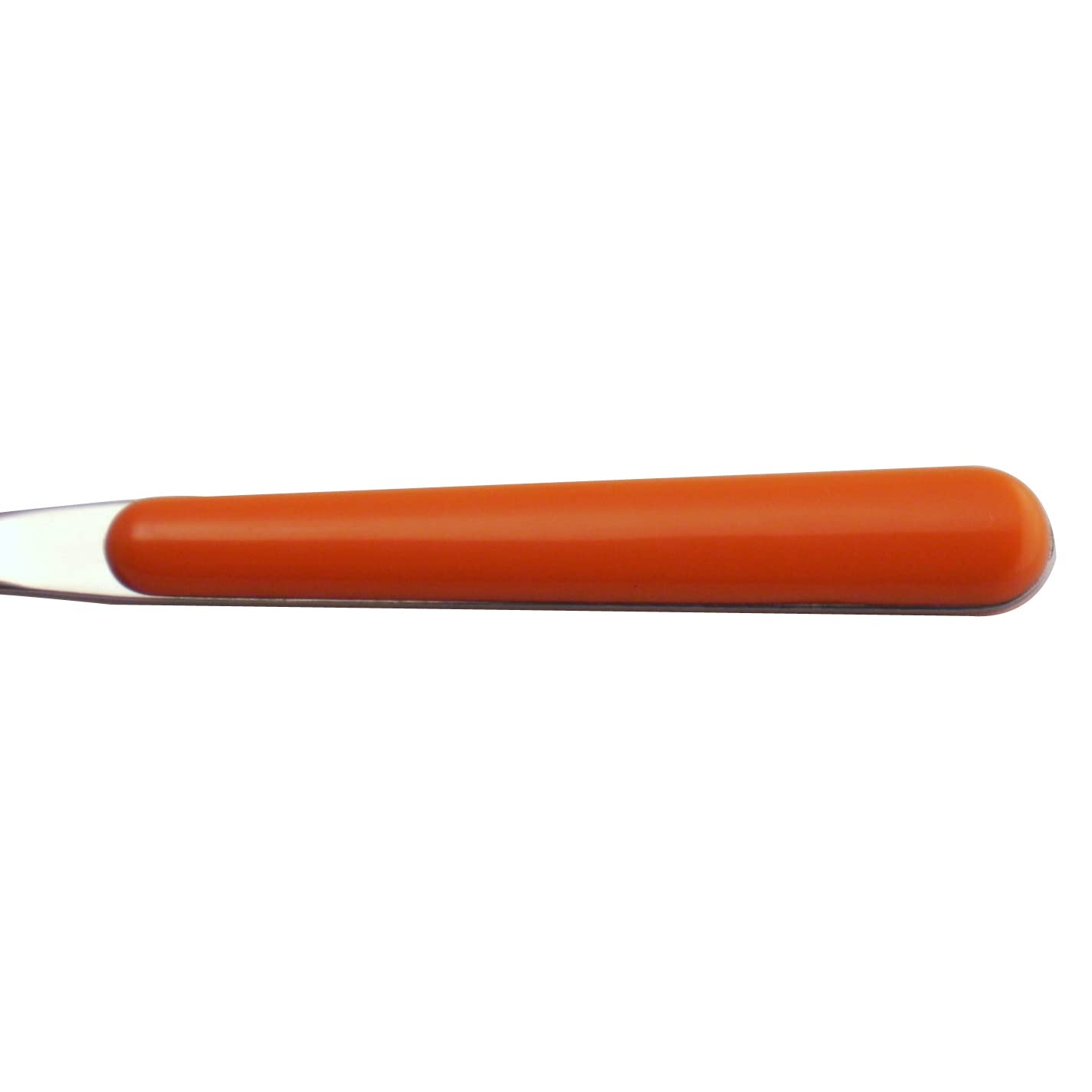Salvinelli Aurora Set Posate Miste 24 Pezzi, Posate da Tavola, Acciaio Inox 18-C Nickel Free, 6 Forchette, 6 Coltelli, 6 Cucchiai, 6 Cucchiaini, Arancio