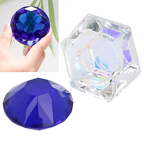 Vaso cristal para mezcla de líquido acrílico en manicura miniatura 2