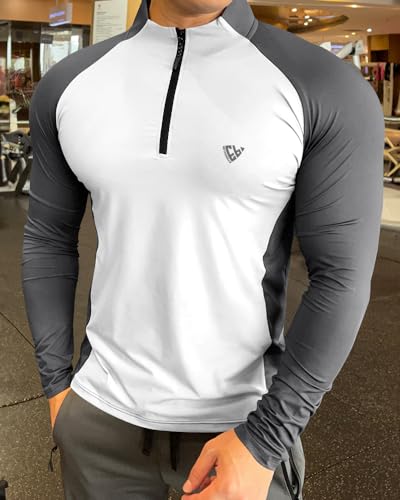 Image of Noble Monk Men's Active wear Regular Fit T Shirt |Full Sleeves |Casual T-Shirt for Men