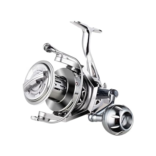 GARRET Spinning Reel 12000 Aluminum Frame Surf Fishing Reels,Carbon Fiber Drag 55LB Max Drag,Inshore & Offshore Saltwater Freshwater Fishing