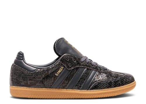 Image of adidas Originals Samba Women's Sneakers, Core Black /Grey Six /Gum 3, Size 8