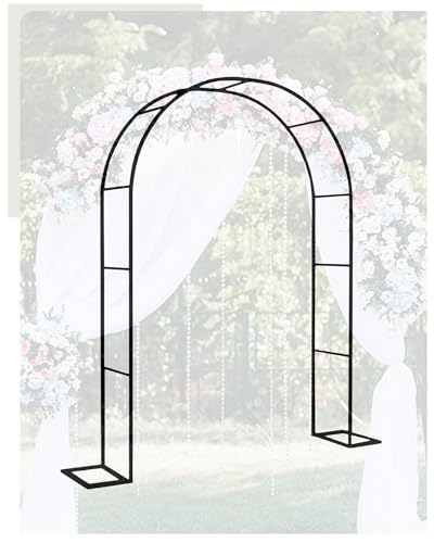 Arche de jardin et de mariage en treillis acier pour plante grimpante