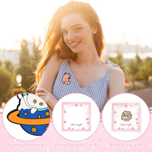 Image of Funny Pins for Backpacks Brooches Cute Lapel Pins Brooch Button Pin Bulk Party Favor gifts