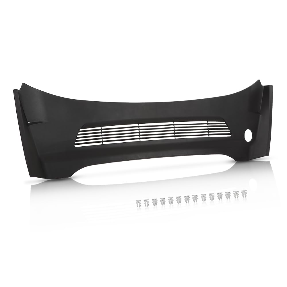 CNNELL Rear Trim Cover Under Cowl Hood Compatible with Tesla Model Y 2020 2021 2022 2023 1492605-00-A 1492605-00 1494255-00-B