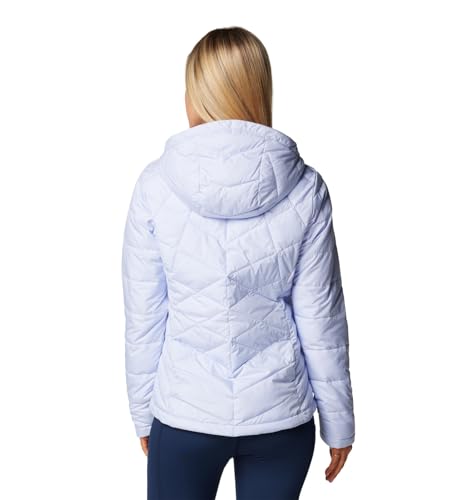 Image of Columbia Women's Omni-Heat Reflective Heavenly Hooded Hiking & Trekking Down Standard Length Jacket