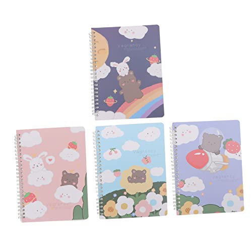 Amazon | GRADENEVE 4個 ノート 子供用ミニメモ帳 学生の手帳 コイル