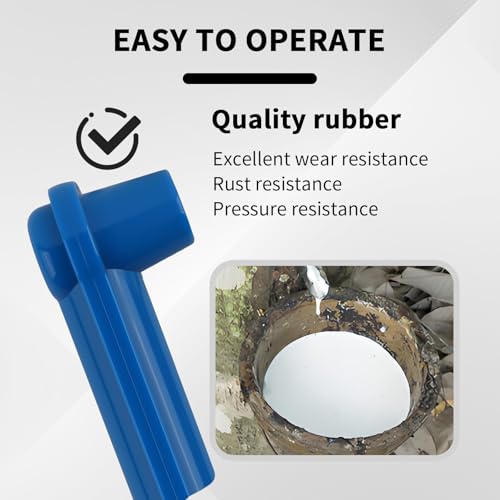 Image of 5PCS Brake Bleeder Kit Connector,Brake Fluid Bleeder Kit Bleeding Adapter Joint for Quick Brake Fluid /Air Changes,Brake Bleeder Hose Connector Fit Brake Bleeder Bottle,Vacuum Brake Bleeder (Blue)