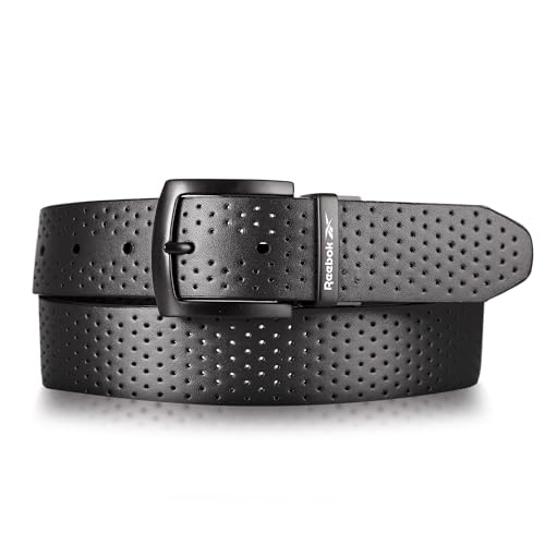Reebok Men's Golf Belt | Athletic Performance | Lightweight | Casual | Breathable | Comfort | Versatile