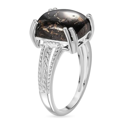 Shop LC 925 Sterling Silver Gemstones Ring for Women Jewelry Birthday Gifts for Women4