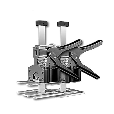 2 Pcs Effort Elevator Tool - Labor Saving Arm Jack - Hand Tools for Drywall Lift - High Lift Jack Up to 170mm - Furniture Jack - Cabinet Jacks for Installing Cabinets - Up to 375lb - Renewed Version