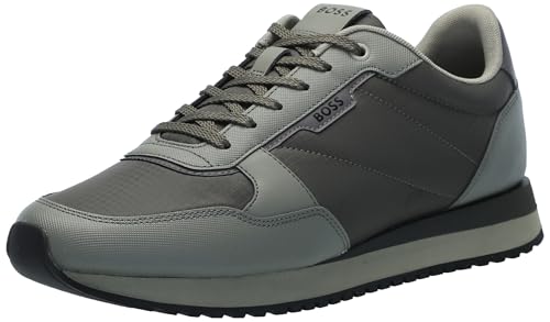 Image of BOSS Men's Kai Retro Low Profile Sneakers