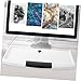 Holibanna Sturdy Keyboard Tray Under Desk Slide-Out Keyboard Storage Drawer for Ergonomic Office Setup Adjustable Height Heavy Duty Design Easy Installation