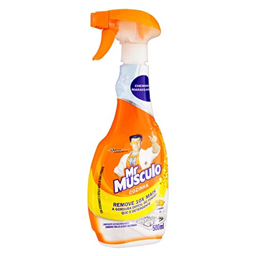 Limpador Desengordurante Mr Músculo Cozinha Laranja 500ml