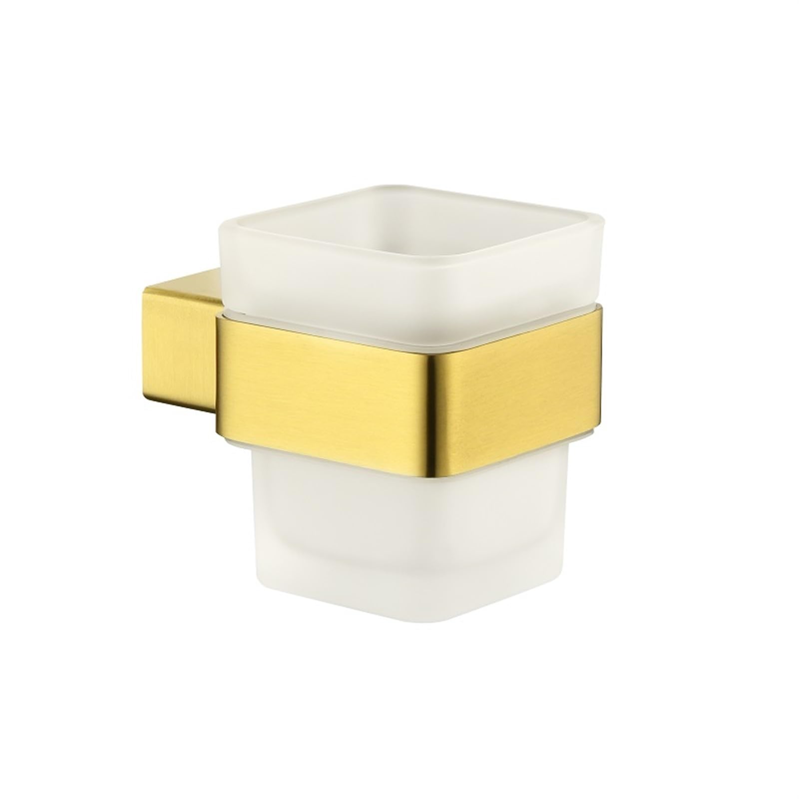 Stały uchwyt na papier toaletowy, Brushed Gold Stainless Steel Wall Mounted Bathroom Set With Towel Rack Pack Of 5(Towel Ring)