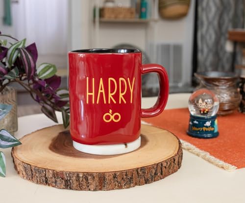 Taza de cerámica Harry Potter 25 onzas roja miniatura 3
