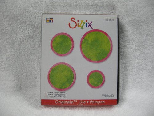Sizzix Cadres, Cercle Combo 654642 Cover