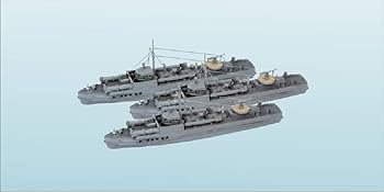 Amazon | ニコモデル 1/700 ドイツ海軍 高速魚雷艇 S-7級 3隻