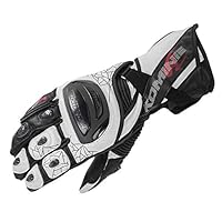 Amazon | [コミネ] バイク用 チタニウムレーシンググローブ ホワイト