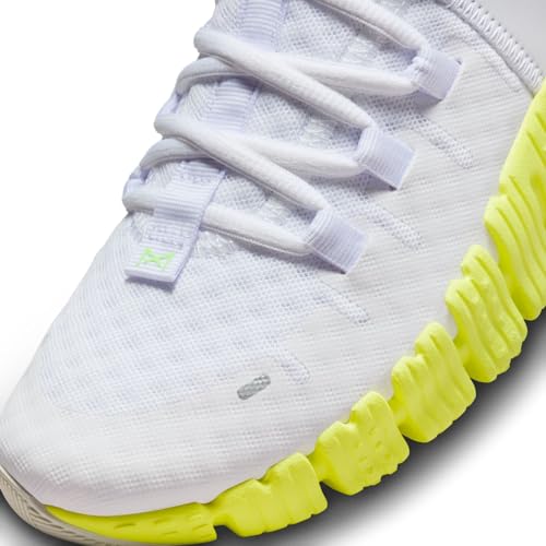Nike Free Metcon 5 Women's Workout Shoes (DV3950-106, White/Luminous Green/SEA Glass/Lime Blast) Size 104