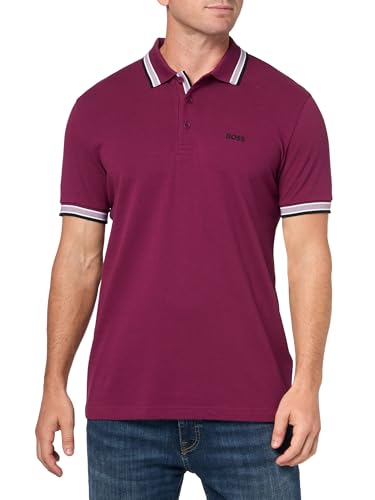 Image of BOSS Mens Paddy Short Sleeve Polo Shirt