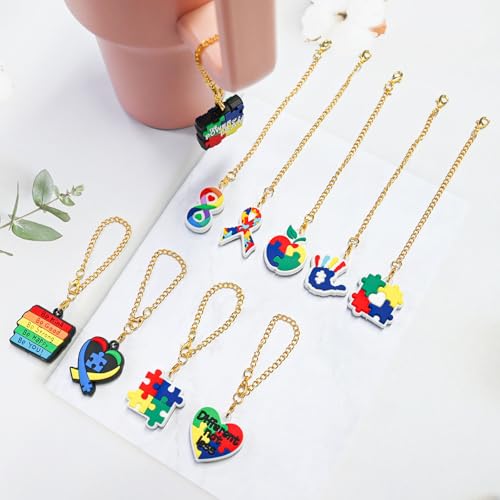 Charm Accessories for Stanley Cup 10 PCS Cute Handle Charm for Tumbler Gifts for Women2