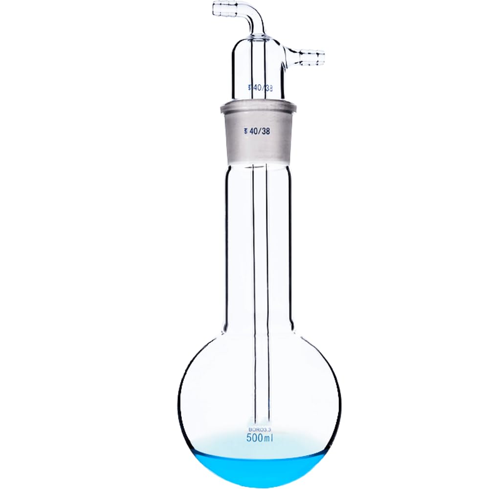 Experimento químico de cristalería labrotaria de refrigeración por de vidrio de borosilicato 250ml 500ml 40/38(250ml)