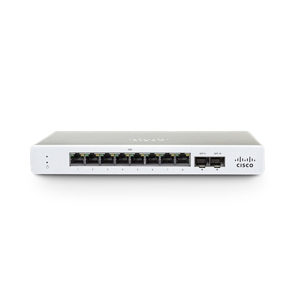 Cisco Meraki GO 8ポート スイッチングハブ GS110-8P 8 Port POE Network Switch | GS110-8P | Meraki Go : Meraki Go