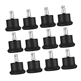 DECOMELODY 15 Stück Teiliges Bodenschoner Möbelgleiter für Bürostühle Robuste Schutzpads aus Langlebigem Material Kratzfest Geeignet für Parkett und Holzböden als Stuhl Basis Ersatzteile