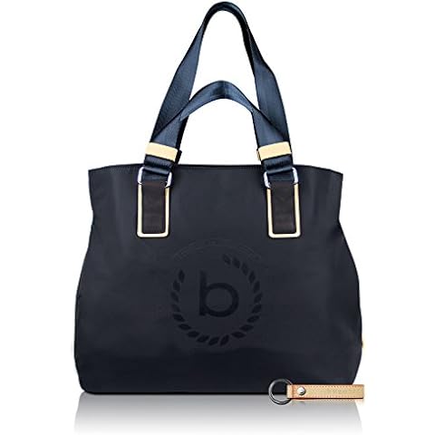 bugatti Lido Bolso Mujer Tote Bag con Seguridad RFID, Grande Cover