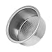 Haofy Cesta para Filtro De Café, Recipiente para Filtro De Café De 51 Mm, Recipiente para Polvo De Café De Acero Inoxidable, Compatible con La Máquina De Café Semiautomática DeLonghi EC5 EC7 EC9