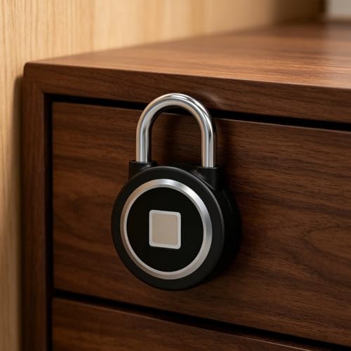 Cadenas intelligent étanche IP65 avec contrôle par application bleu - 5