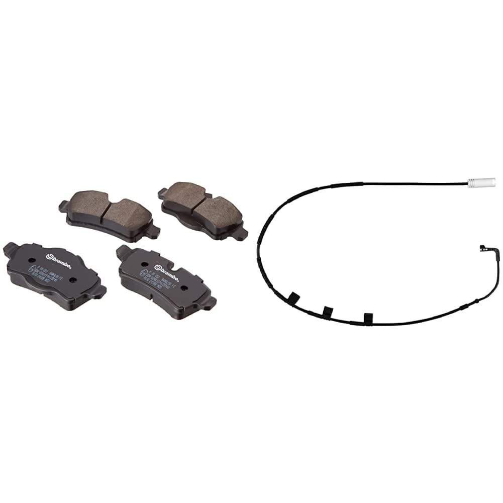 P 85 165 BREMBO 25862 Brake Pad Set Prepared For Wear Indicator, With