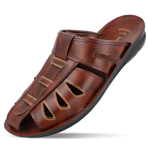 Image of WALKAROO WG5309 Mens Covering Sandals Dailywear and Regular use For Indoor & Outdoor