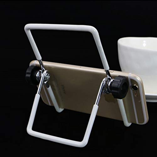 Hemoton Suporte para Brotos de Aço Inoxidável 4 Peças de Vidro de Pedreiro Suporte para Tampa de Tel