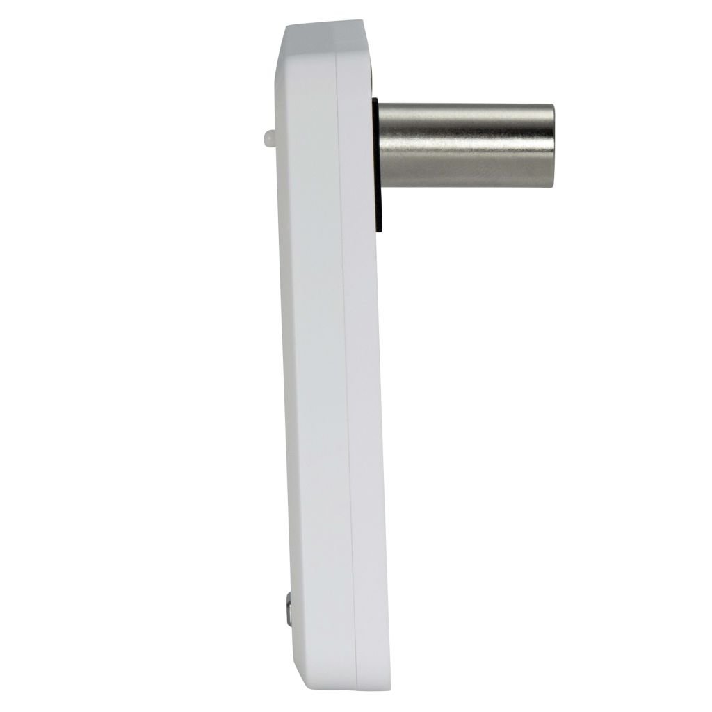 Alecto DC-700 Digitaler Türspion - elektronischer Türspion mit Kamera und Monitor - einfache Installation - Batteriebetrieben - 120° Blickwinkel - Türstärke 30-65mm - weiß