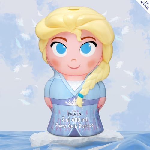 Frozen Elsa Gel de Ducha y Champú 2D 400 ml