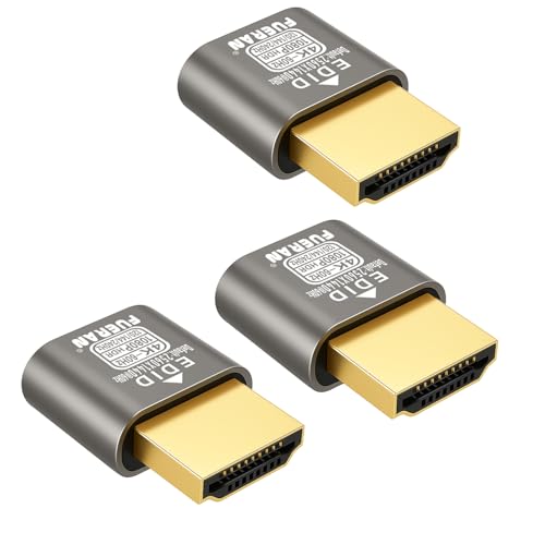 HDMI Dummy Plug 4K HDR emulador pantalla virtual miniatura 1