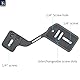INNOREL Kamera Taschenlampe Stativ Halterung Professionelle multifunktionale tragbare Universal Aluminium Halterung mit Dual 1/4 Schraube Halterung Für Kamera Stand Shooting LED Licht Stand Mikrofon